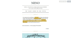 Desktop Screenshot of neno.be